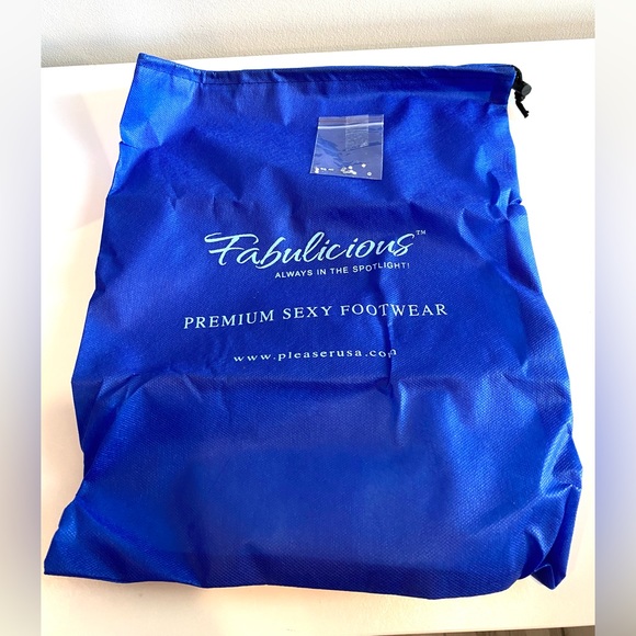 Clear platform heels with ankle strap and crystals size 6 - Picture 11 of 15